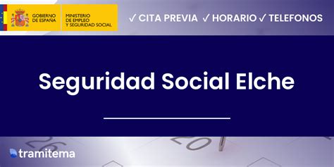 inss elche|Seguridad Social: Internet